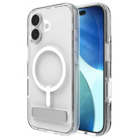 Zagg Crystal Palace Snap KS MagSafe Case with Stand for iPhone 17 - Clear