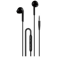 Dudao X3 Wired USB-C In-Ear Headphones - Black