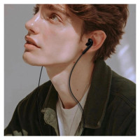 Dudao X3 Wired USB-C In-Ear Headphones - Black