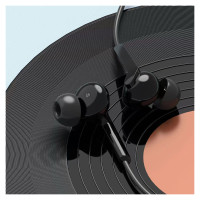 Dudao X3 Wired USB-C In-Ear Headphones - Black