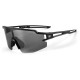 Rockbros Polarized Cycling Glasses with UV Protection and Corrective Insert 14120008006 Gray Lenses - Black