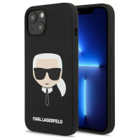 Karl Lagerfeld KLHCP13SSLKHBK iPhone 13 mini 5,4" czarny/black hardcase Silicone Karl's Head