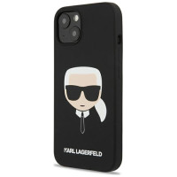 Karl Lagerfeld KLHCP13SSLKHBK iPhone 13 mini 5,4" czarny/black hardcase Silicone Karl's Head