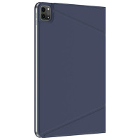 Amazingthing Matte Pro Mag Folio Case with Stand for iPad Air M3 13" - Blue