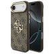 Guess 4G Big 4G Classic Logo Case for iPhone Air - Brown and Gold