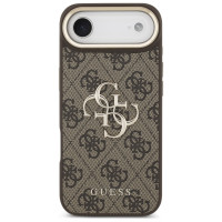 Guess 4G Big 4G Classic Logo Case for iPhone Air - Brown and Gold