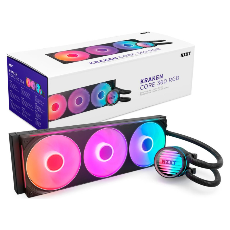 Nzxt CPU COOLER MULTI SOCKET/KRAKEN 360 RGB NZXT