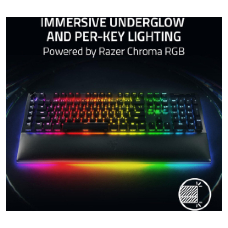 Razer Klaviatūra Razer BlackWidow V4 Pro Green Switch