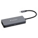 Verbatim Dokstacija Verbatim USB-C Essentials Multiport Hub 6 Port RJ45