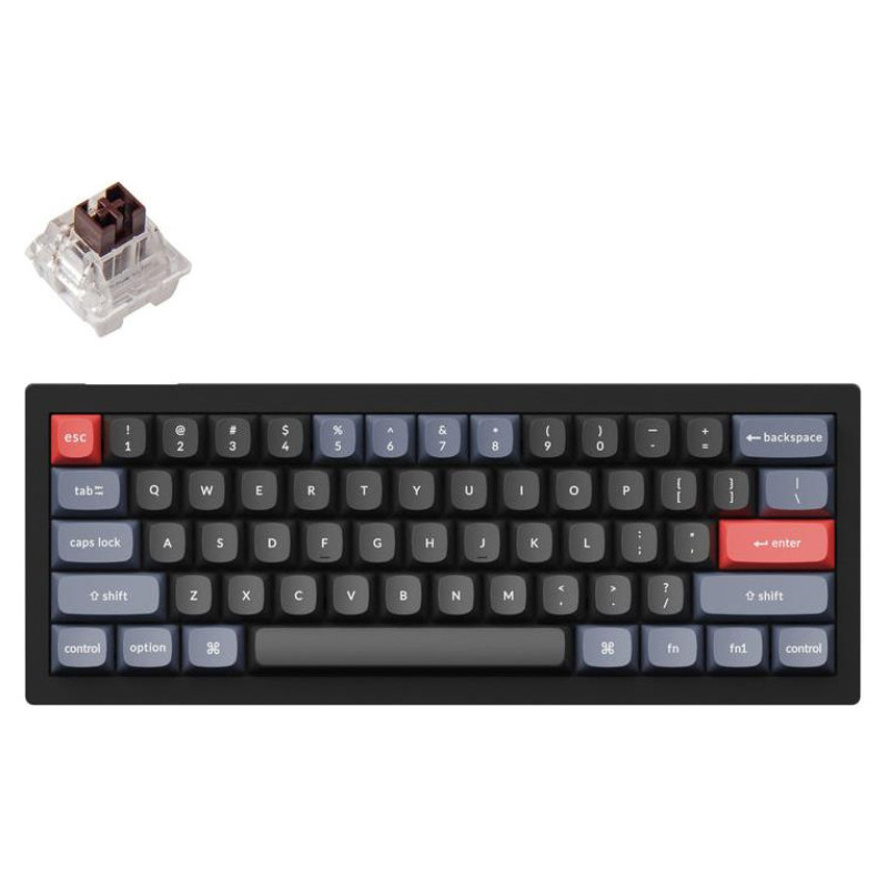 Keychron KEYBOARD WRL V4 RGB/CARBON BLACK V4-B3 KEYCHRON