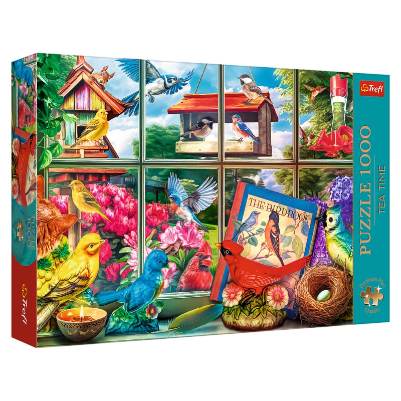 Trefl Premium Plus Puzle Putni, 1000 gab.