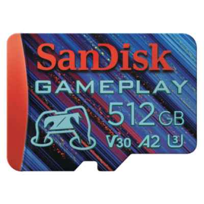Sandisk Atmiņas karte SanDisk GamePlay microSD 512GB