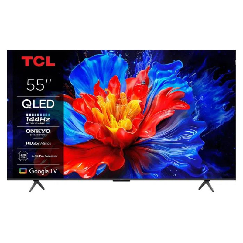 TCL TV Set|TCL|55 "|4K Ultra HD|3840 x 2160 pixels|Flat|16:9|QLED|55P8K