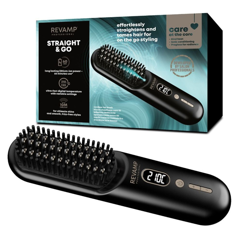 Revamp BR-1950-EU2 Straight & Go Cordless Hot Brush