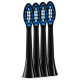 Silkn SonicYou Refill Brush Heads Family Pack (4 pcs) Black Soft (SYR4PEUZS001)