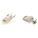 Gembird Konektors Gembird CAT7 8P8C RJ45 gold plated 15u FTP SFTP 50pcs