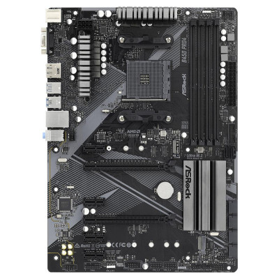 Asrock Mainboard|ASROCK|AMD B450|SAM4|ATX|4xPCI-Express 2.0 1x|2xPCI-Express 3.0 16x|2xM.2|Memory DDR4|Memory slots 4|1x15pin D-sub|1xHDMI|1xDisplayPort|2xAudio-In|1xAudio-Out|2xUSB 2.0|1xUSB type C|5xUSB 3.2|1xPS/2|1xRJ45|B450PRO4R2.0