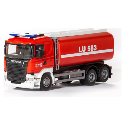 Emek Scania ugunsdzēsības ma&scaron;īna ar ūdens tvertni, mērogs 1:25, 31 cm
