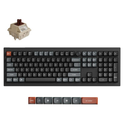 Keychron KEYBOARD WRL V6 ULTRA/BLACK V6U-D3 KEYCHRON