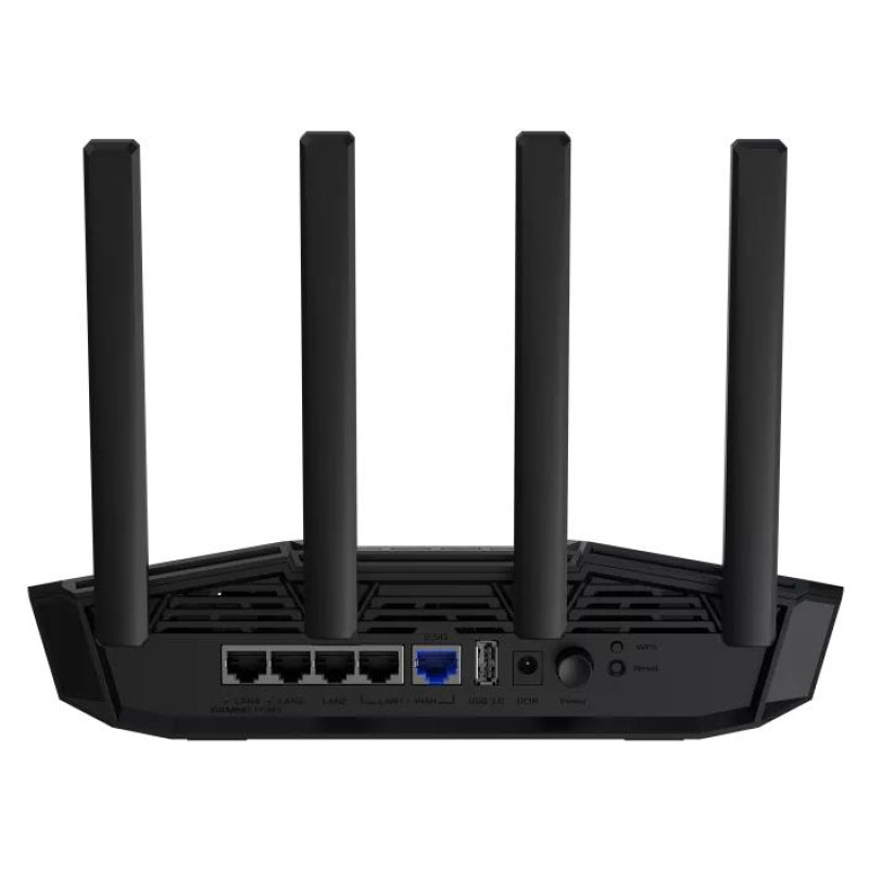 Asus Wireless Router|ASUS|Wi-Fi 7 (802.11be)|Data speed 2882 Mbit/s|Ethernet WAN Yes|WAN connection type RJ-45|Ethernet LAN Yes|5xLAN ports|USB port Yes|TUFGAMINGBE3600