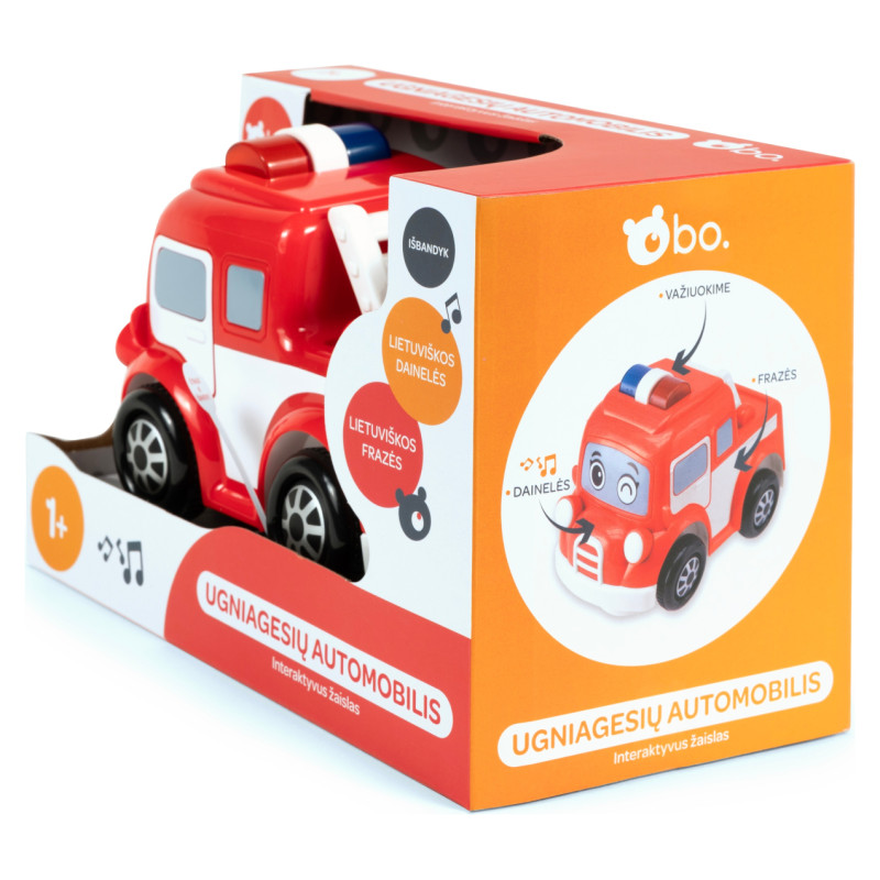 BO. Interactive fire engine (in Lithuanian lang.)