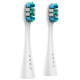 Aeno Replacement toothbrush heads, White, Dupont bristles, 2pcs in set (for ADB0001S/ADB0002S)