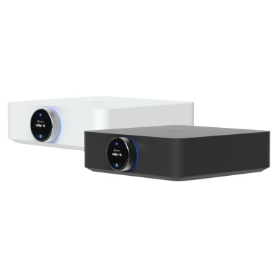 Ubiquiti UPL-Amp-B-EU premium speaker amplifier designed for high-fidelity multi-zone audio streaming and immersive spatial sound experience, 130 watts per channel at 8 ohms