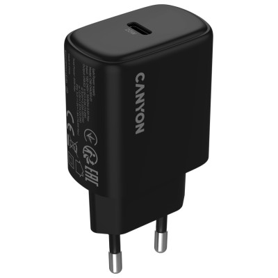Canyon charger OnCharge 200 20W 1xPD EU Black