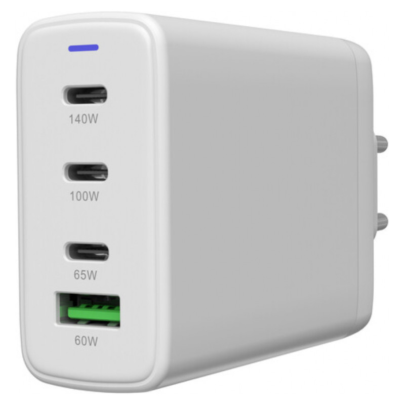 Canyon charger CU140ACC GaN 150W 3xPD 1xQC EU White