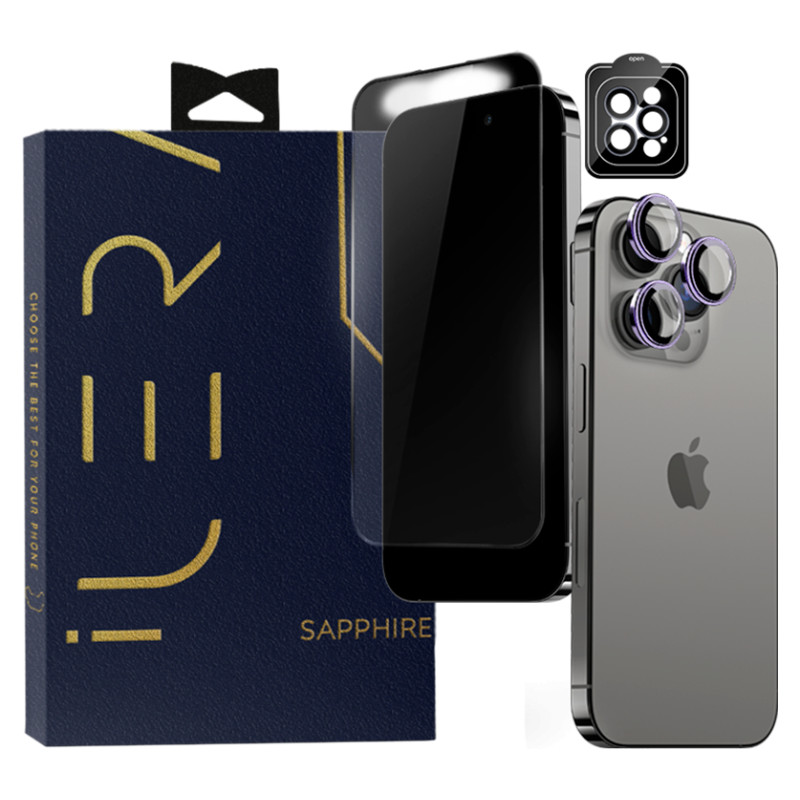 Ilera Sapphire Ultra + Glass for iPhone 15 Pro Max