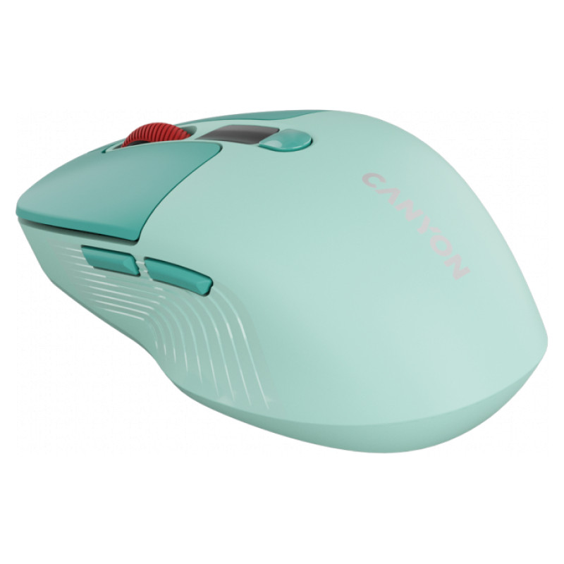 Canyon mouse MW-26 LCD Silent Dual Mode Wireless Green