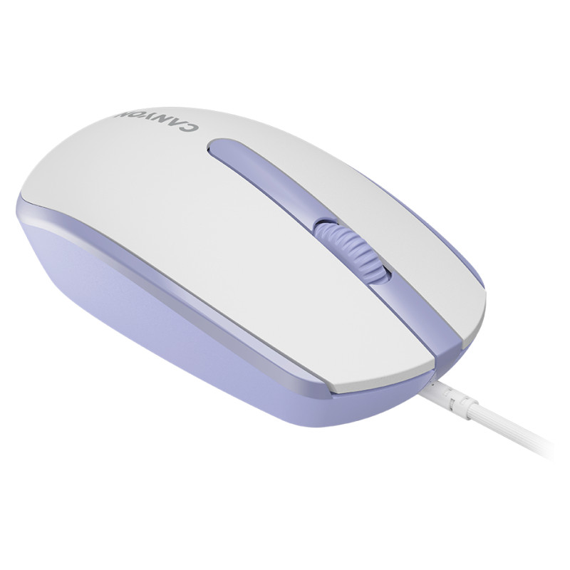 Canyon mouse M-10 Wired White Lavender