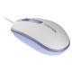Canyon mouse M-10 Wired White Lavender