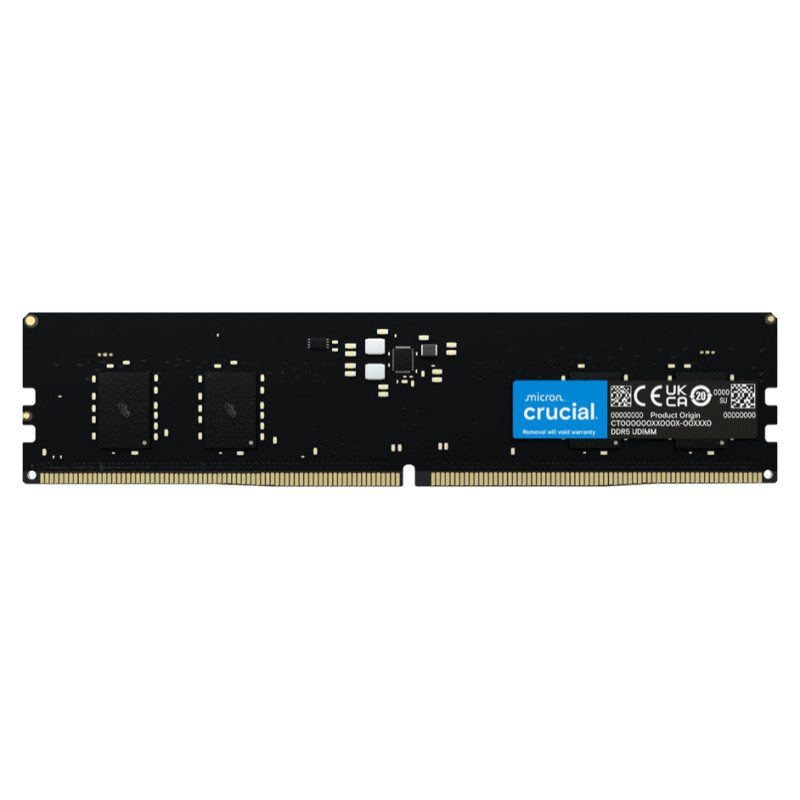 Crucial 32GB DDR5-5600 UDIMM CL46 (16Gbit) Tray