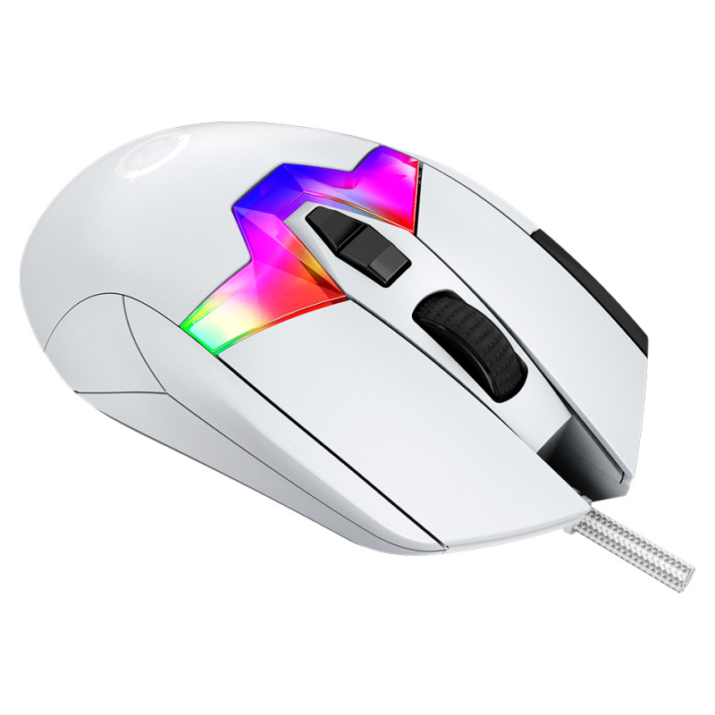 Lorgar MSP80, 8000 Hz Gaming Mouse Pro, White