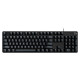 Logitech G413 SE Corded Mechanical Gaming Keyboard - BLACK - US INT'L - USB - TACTILE