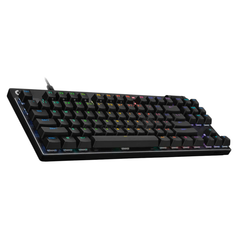 Logitech PRO X TKL RAPID Gaming Keyboard  - BLACK - US INT'L - USB - EMEA28i-935 - LINEAR