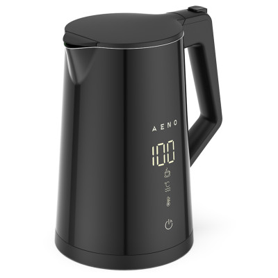 Aeno Electric Kettle EK7S Smart: 1850-2200W, 1.7L, Strix, Double-walls, Temperature Control, Keep warm Function, Control via Wi-Fi, LED-display, Non-heating body, Auto Power Off, Dry tank Protection