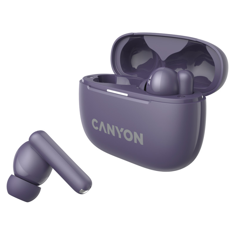 Canyon headset OnGo TWS-10 ANC+ENC Purple