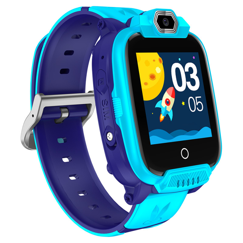 Canyon kids watch Jondy KW-44 4G Camera GPS Music Blue