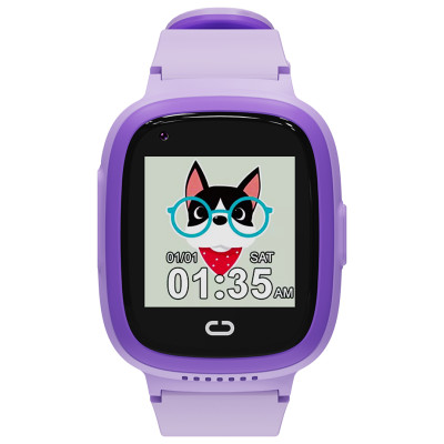 Canyon kids watch Sunny KW-48 Video 4G GPS Games&Music Violet