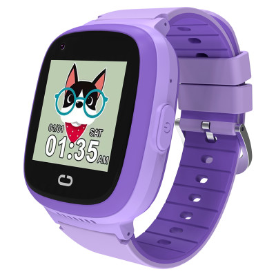 Canyon kids watch Sunny KW-48 Video 4G GPS Games&Music Violet