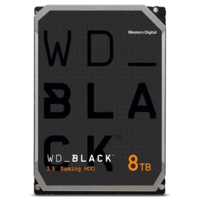 Western Digital HDD|WESTERN DIGITAL|Black|8TB|SATA|256 MB|7200 rpm|3,5"|WD8001FZBX