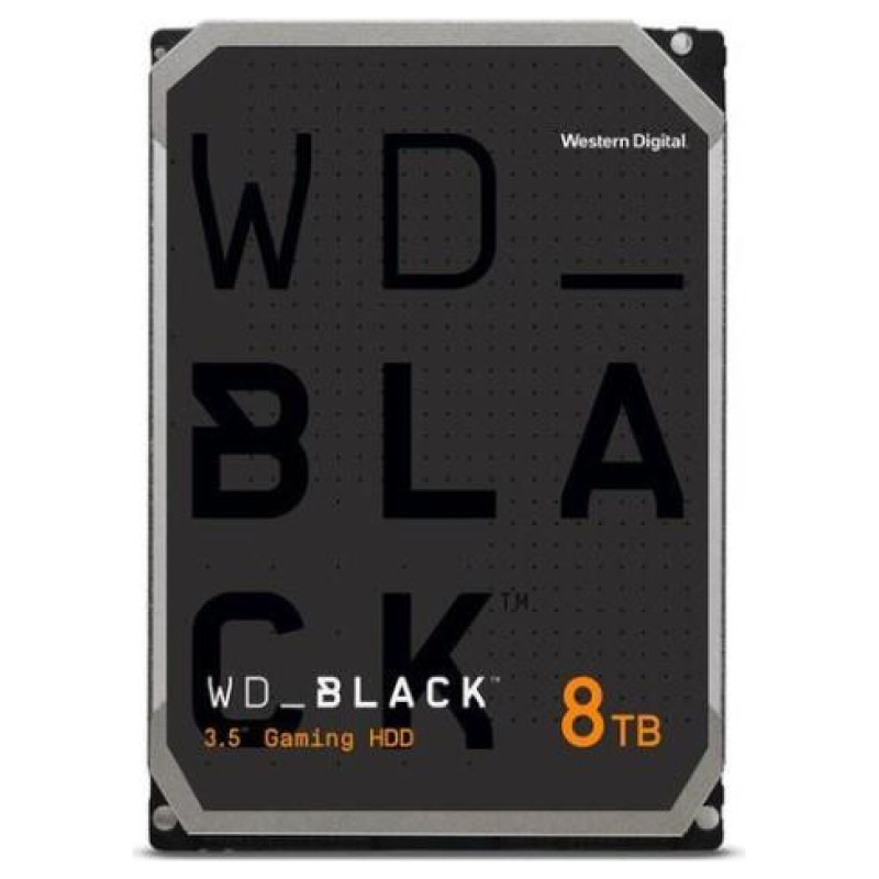 Western Digital HDD|WESTERN DIGITAL|Black|8TB|SATA|256 MB|7200 rpm|3,5"|WD8001FZBX