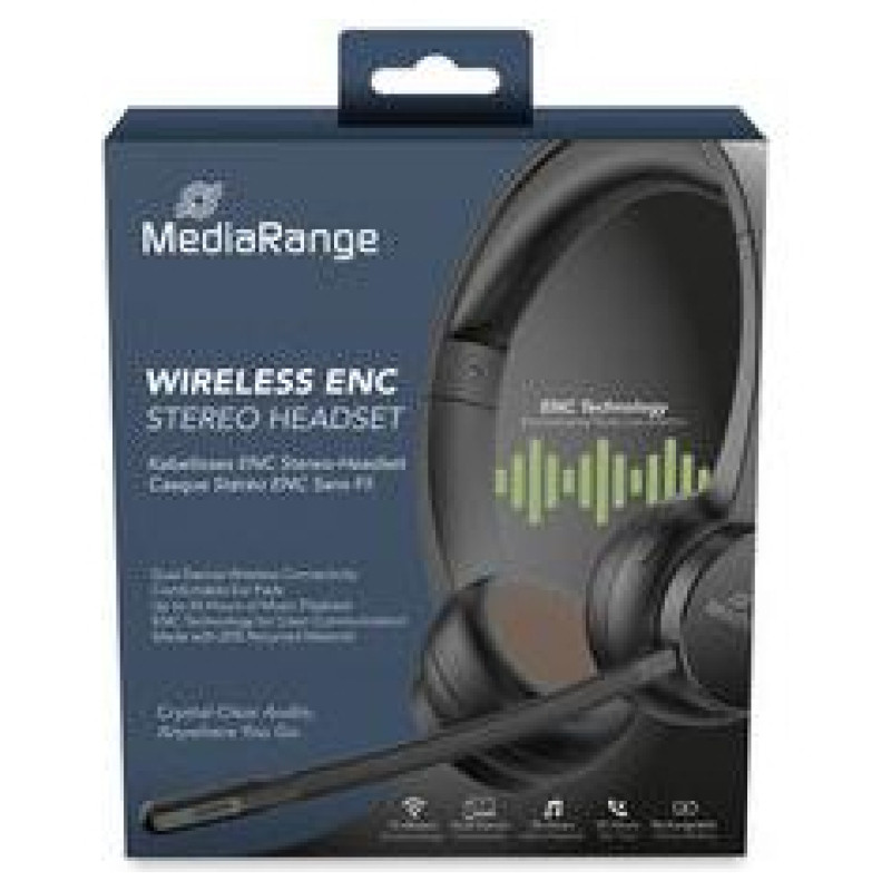Mediarange HEADSET WIRELESS ENC STEREO/MROS307 MEDIARANGE