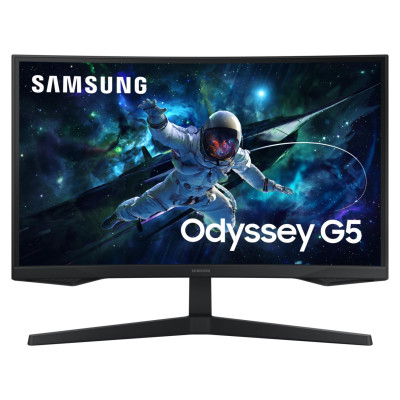 Samsung LCD Monitor|SAMSUNG|27 "|2560 x 1440 pixels|Wide Quad HD|Native aspect ratio 16:9|LED|Curved|LS27CG554EUXEN