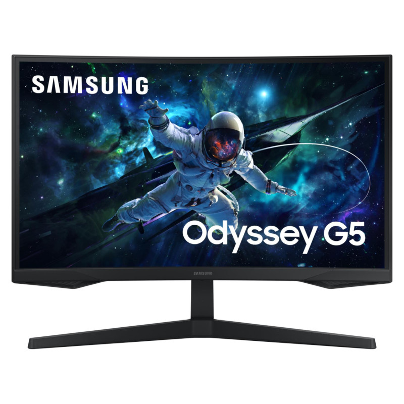 Samsung LCD Monitor|SAMSUNG|27 "|2560 x 1440 pixels|Wide Quad HD|Native aspect ratio 16:9|LED|Curved|LS27CG554EUXEN