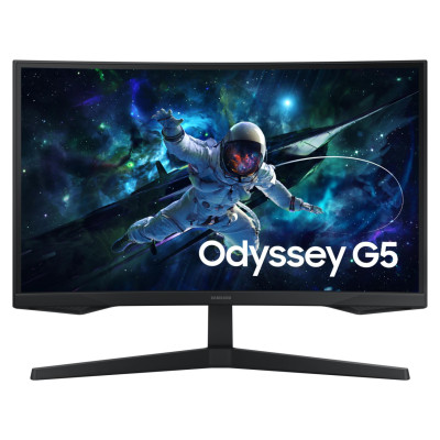 Samsung LCD Monitor|SAMSUNG|27 "|2560 x 1440 pixels|Wide Quad HD|Native aspect ratio 16:9|LED|Curved|LS27CG554EUXEN