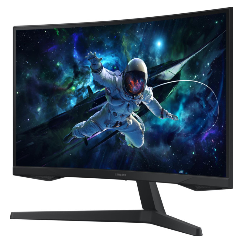 Samsung LCD Monitor|SAMSUNG|27 "|2560 x 1440 pixels|Wide Quad HD|Native aspect ratio 16:9|LED|Curved|LS27CG554EUXEN