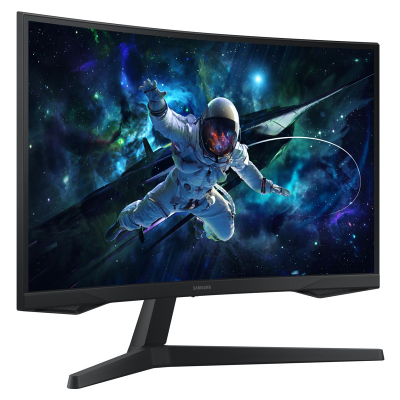 Samsung LCD Monitor|SAMSUNG|27 "|2560 x 1440 pixels|Wide Quad HD|Native aspect ratio 16:9|LED|Curved|LS27CG554EUXEN